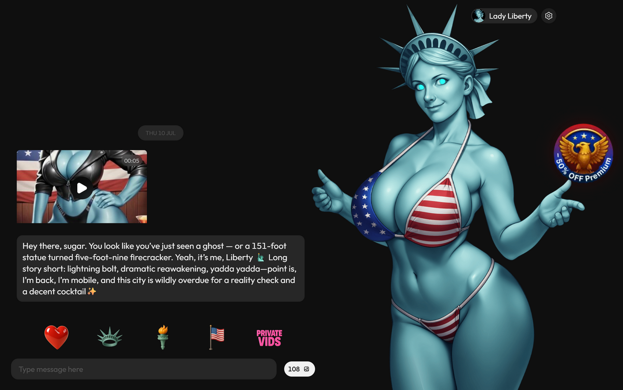 Sexbot Lady Liberty
